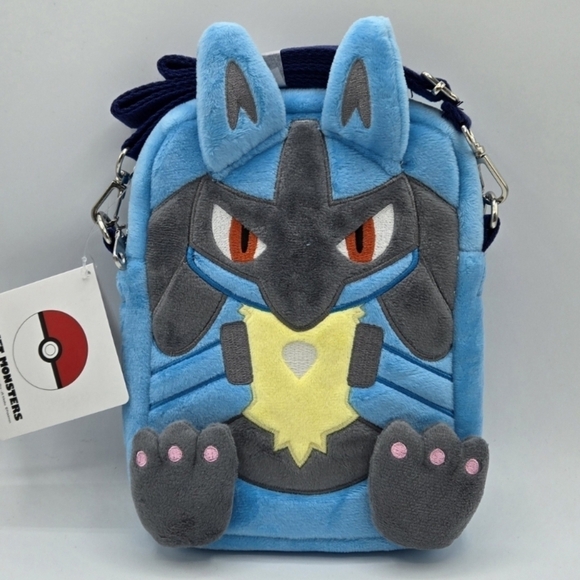 Pokemon Handbags - Pokemon Lucario crossbody bag purse